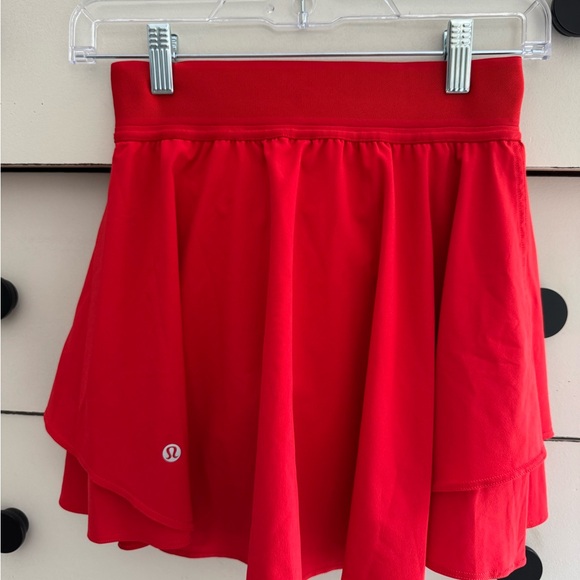 Lululemon Athletica Red court rival Skirt - Picture 2 of 7